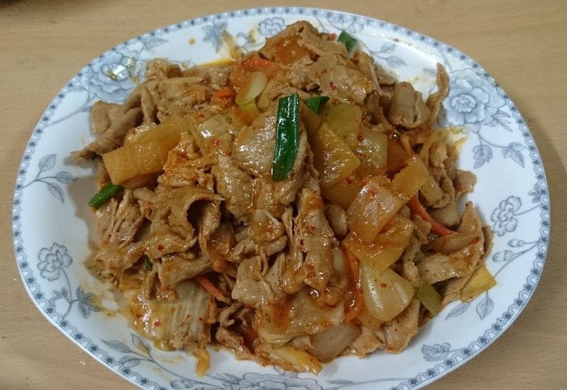 泡菜梅花豬