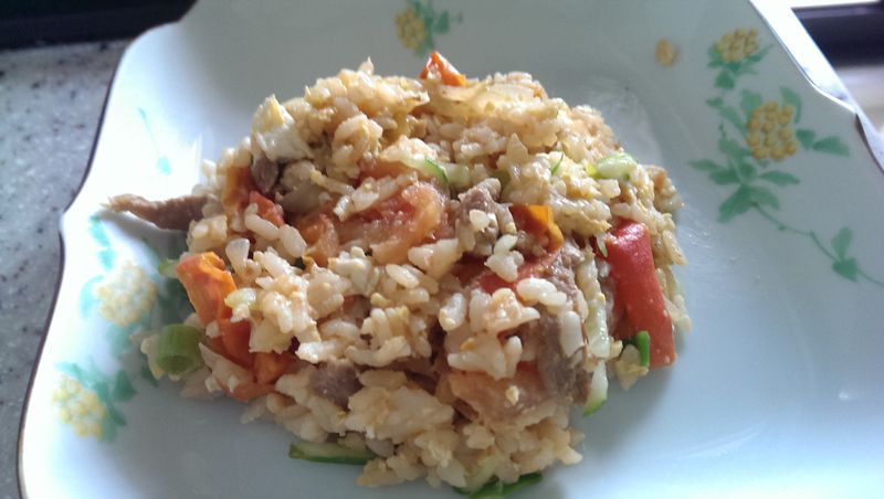 蕃茄蛋炒飯