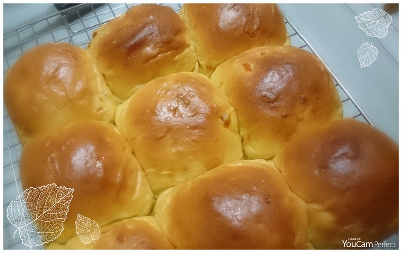 芒果牛奶餐包