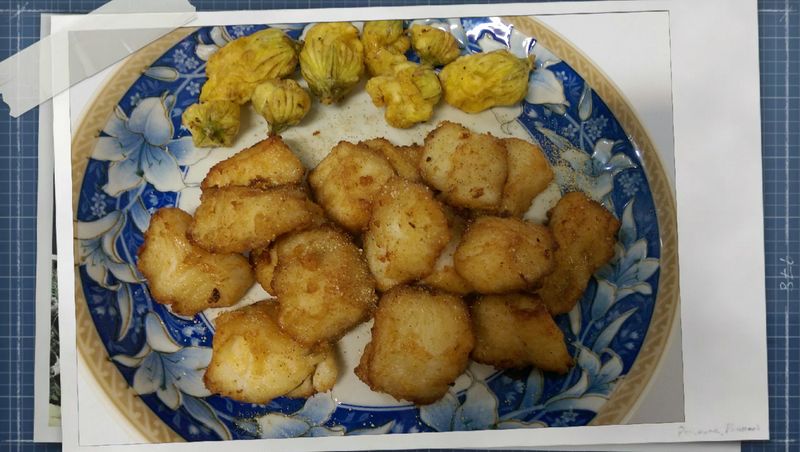 かにの椒鹽黃花鯛魚
