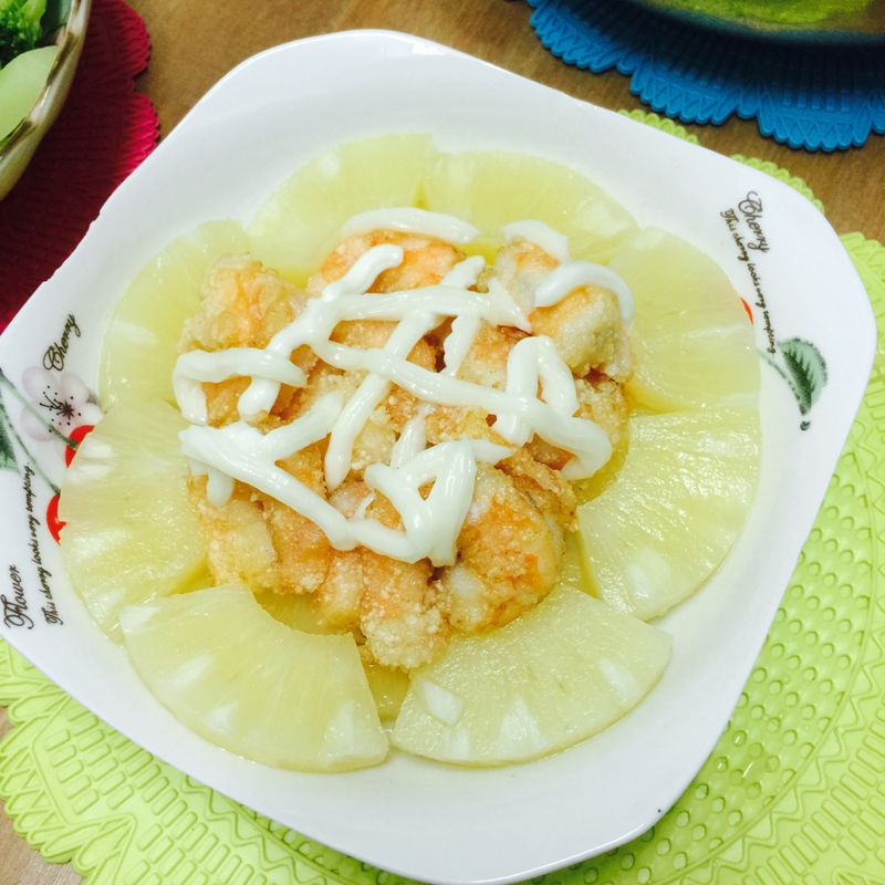 ❤️鳳梨蝦球(三分鐘上菜)❤️