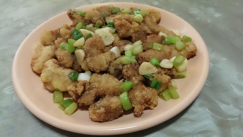 蒜香鹽酥雞