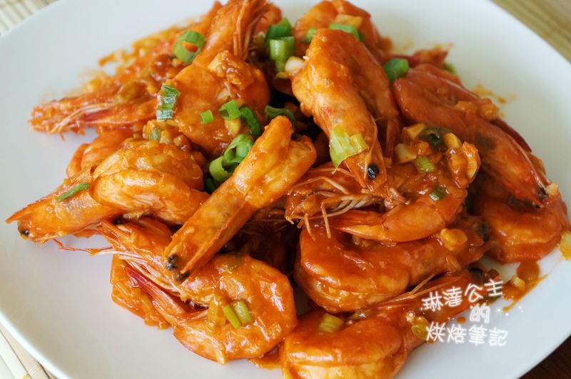 蒜味茄汁蝦