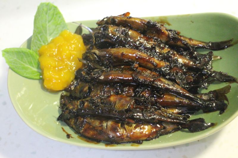 柳葉魚甘露煮