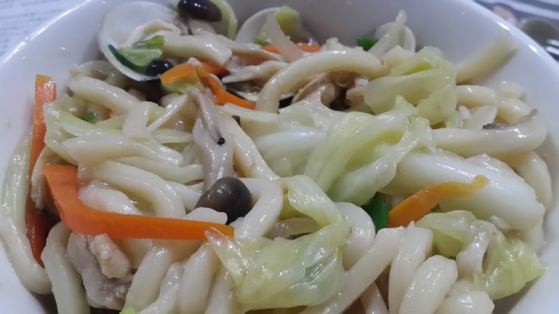 日式什錦炒烏龍(豐富配料)