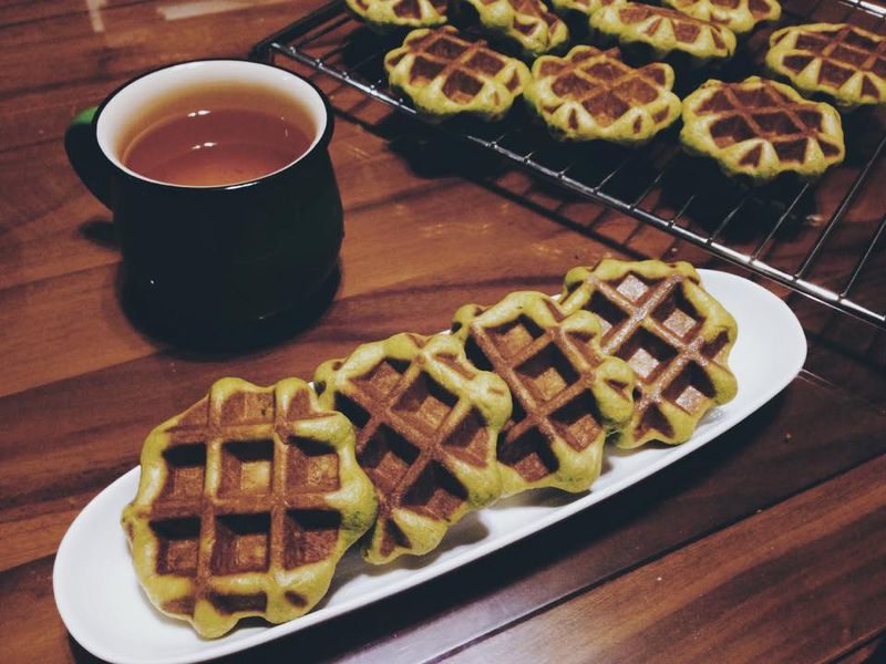 比利時列日鬆餅(抹茶口味)