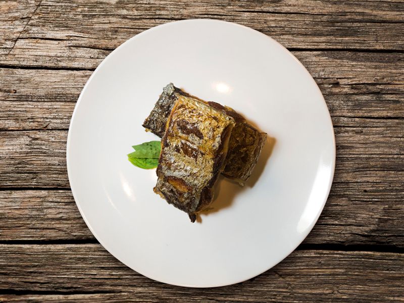 黃金酥脆白帶魚