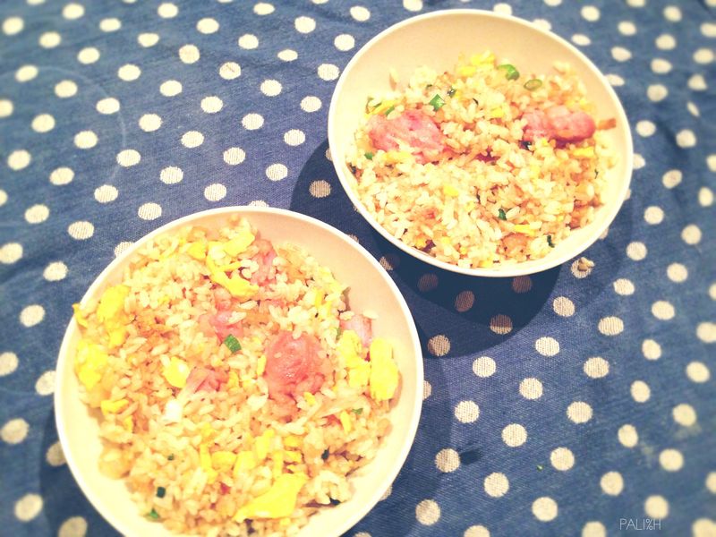 簡易香腸炒飯