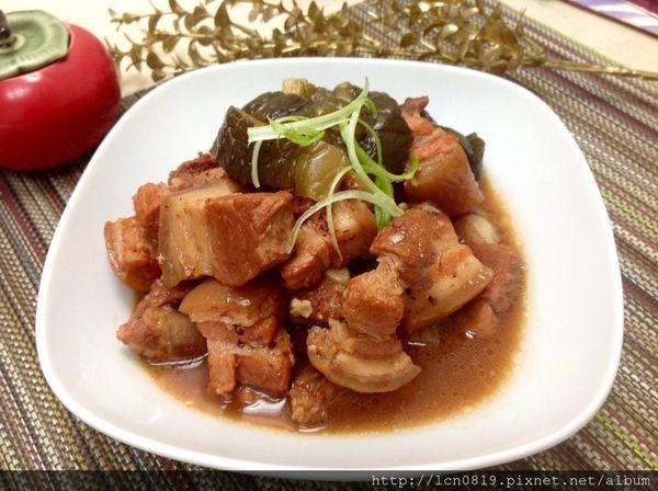蔭仔瓜紅糟五花肉