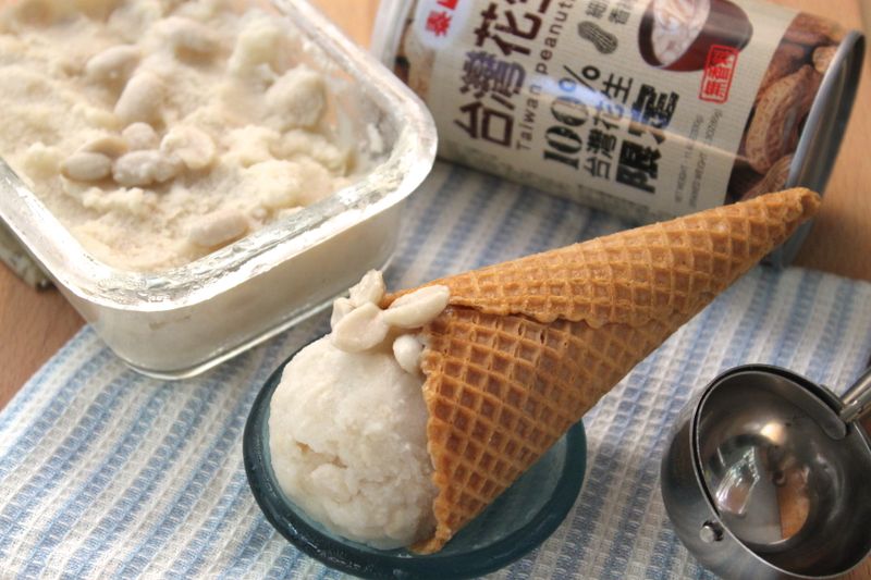 手搓古早味花生仁叭噗_泰山台灣花生湯