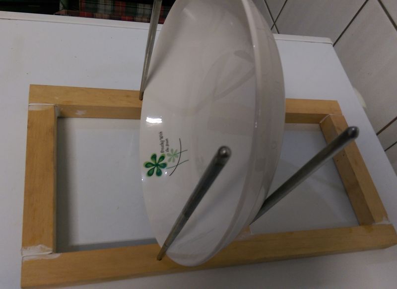 かにの自製砧板架