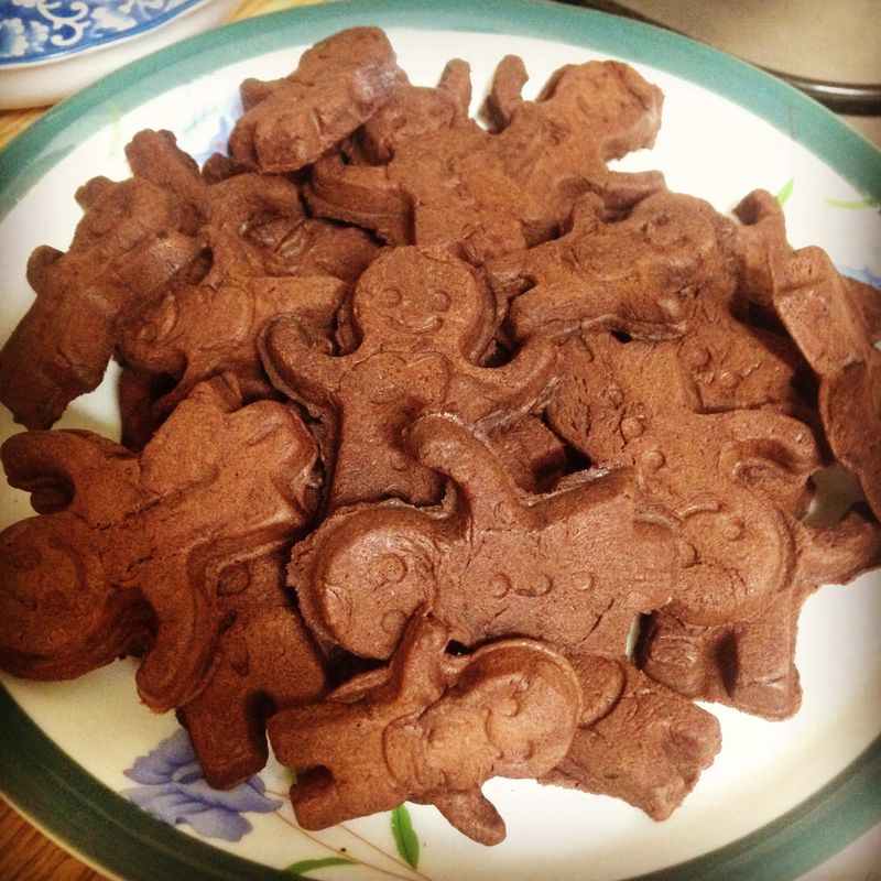 比利時鬆餅之薑餅人大戰【可可口味】