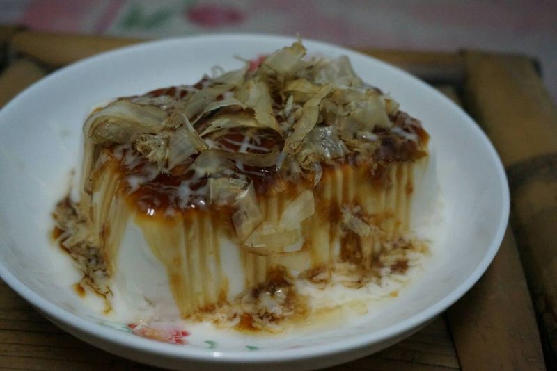 再家常不過的涼拌豆腐