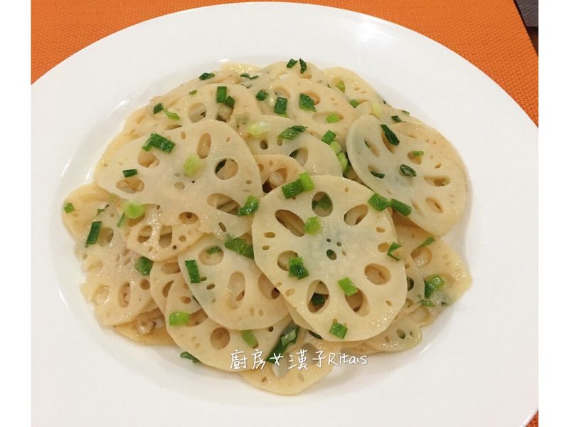 清炒藕片