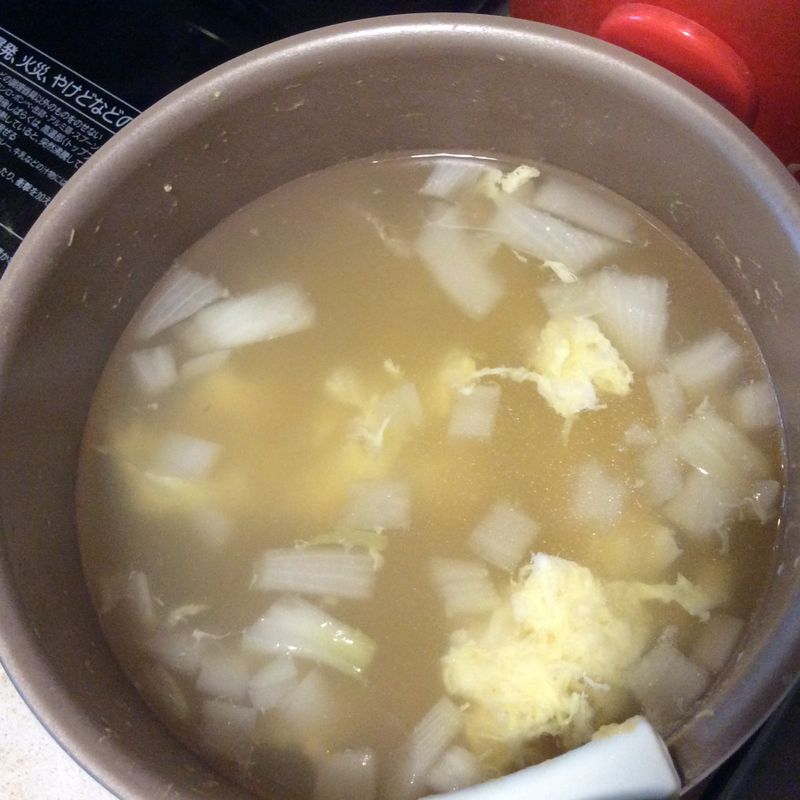 洋蔥蛋花湯