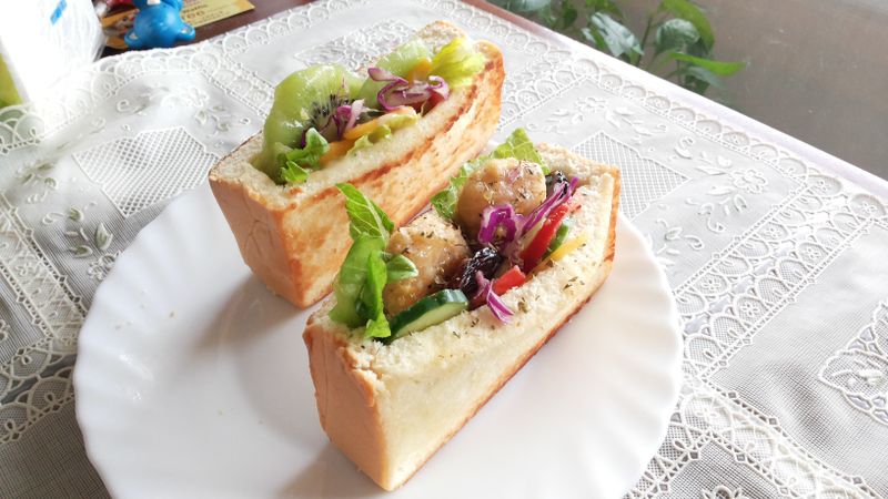 美味吐司袋著走_小七夏日輕食尚