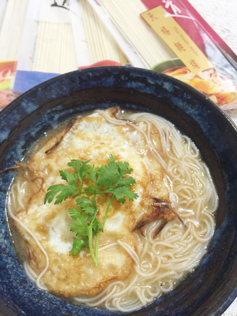 麻油蛋麵線