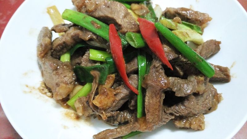蔥爆牛肉