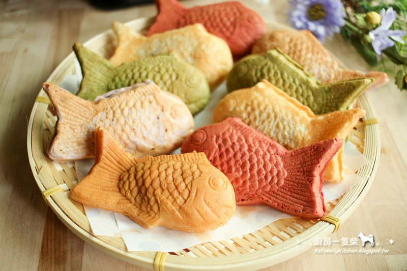 彩色鯛魚燒