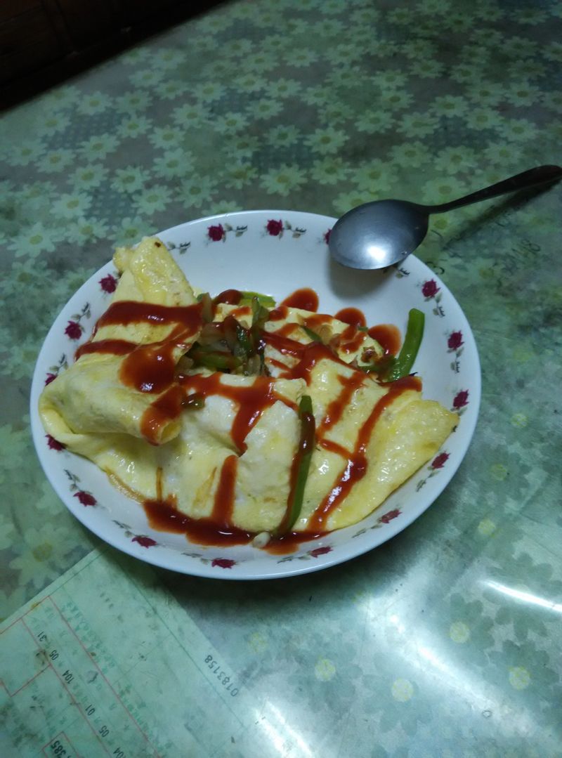 青椒洋蔥煎蛋皮