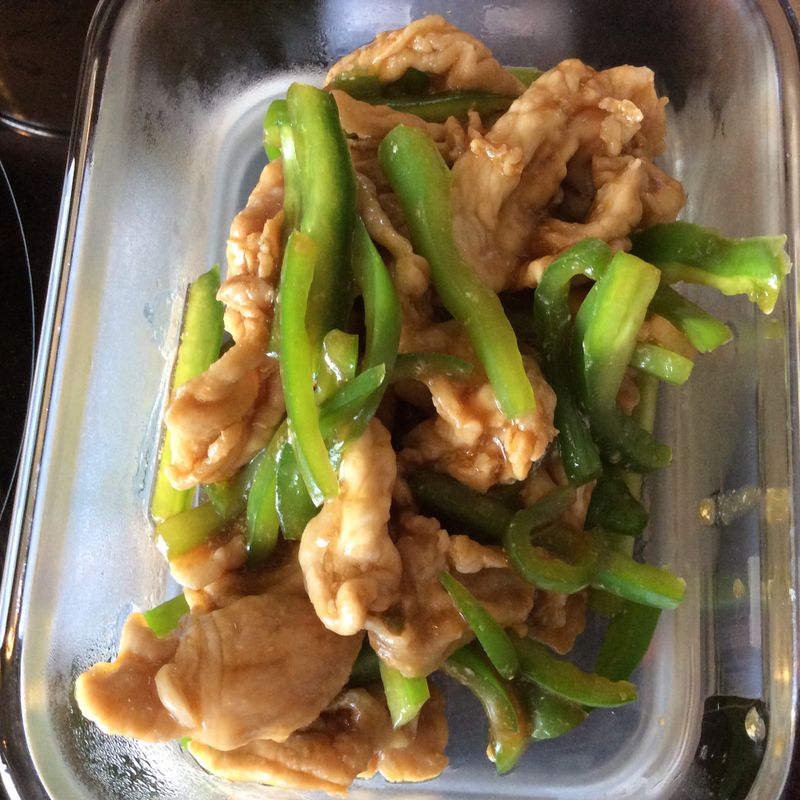 青椒炒肉