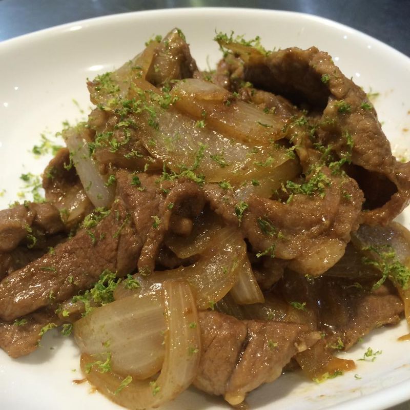 香檸醬燒豬排