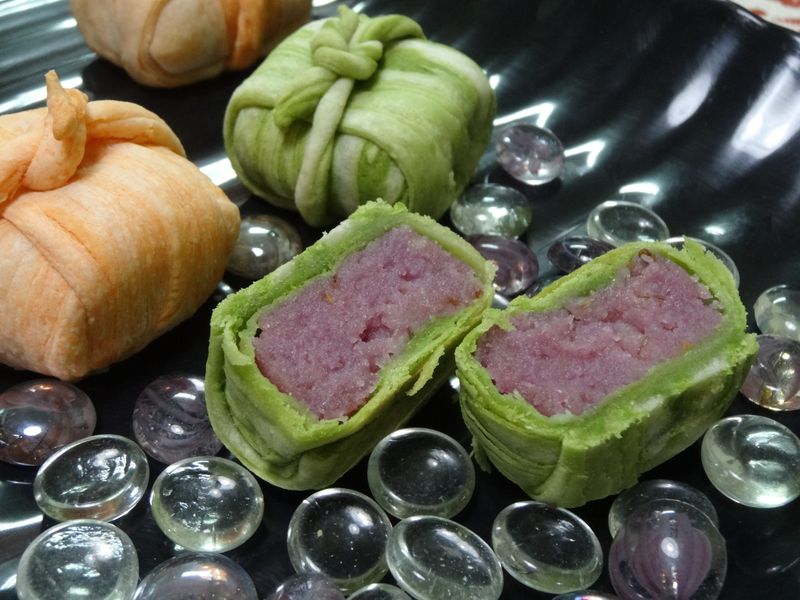 雙色錦囊(酥餅)__松下烘焙賽