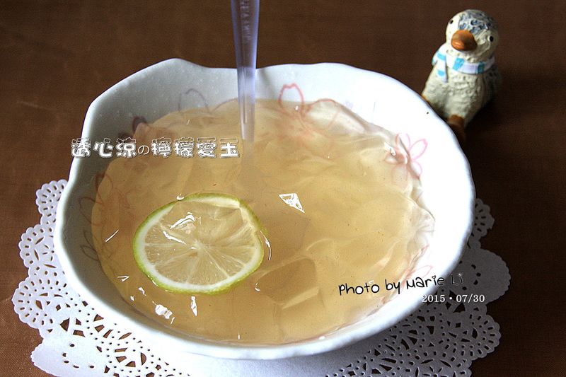 瑪莉廚房：透心涼の檸檬愛玉