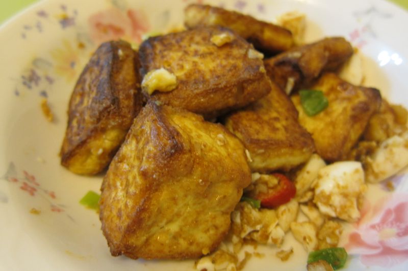 金沙豆腐