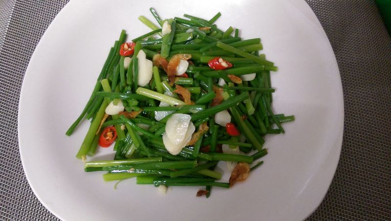かにの海味韭菜花