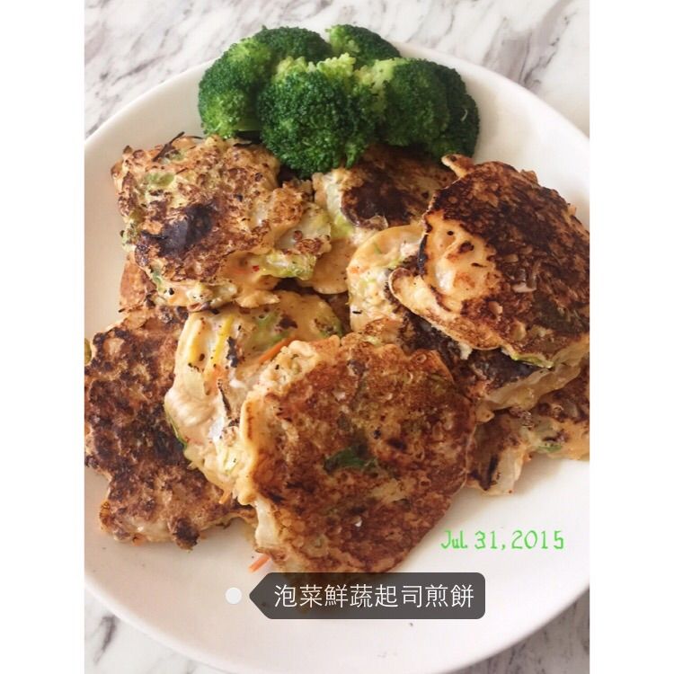 泡菜鮮蔬起司煎餅