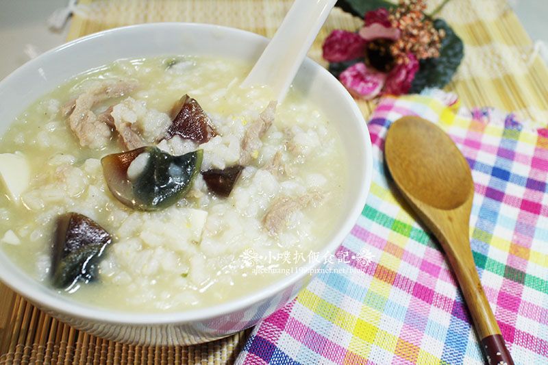 皮蛋瘦肉粥(食譜)