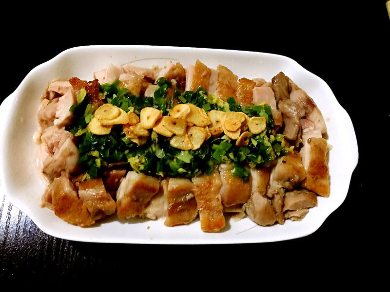 蔥油雞