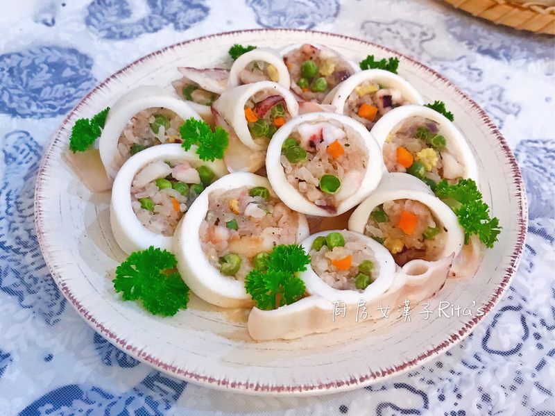 透抽鑲飯