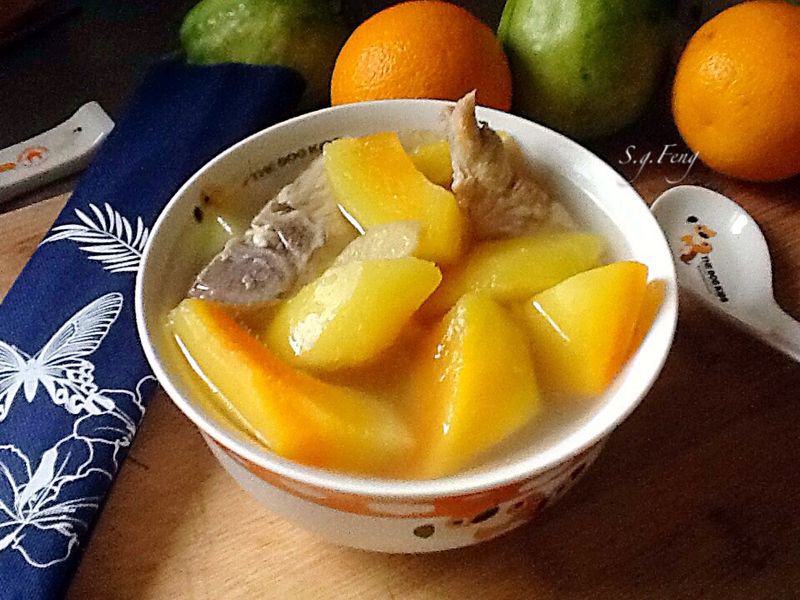 青木瓜排骨湯