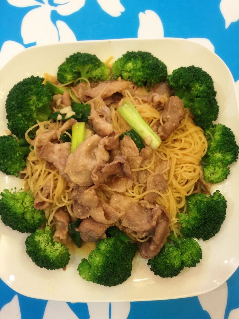味增豬肉炒麵