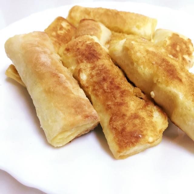 牽絲法國土司捲