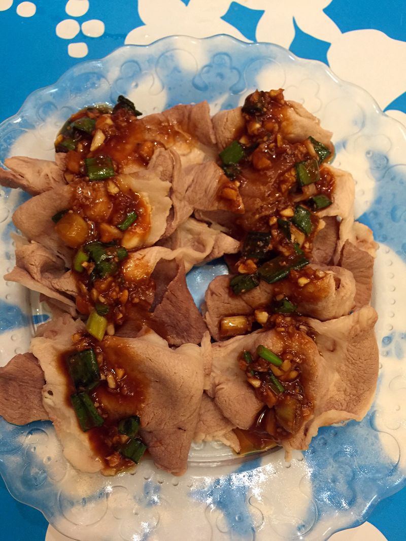 味增蒜泥白肉