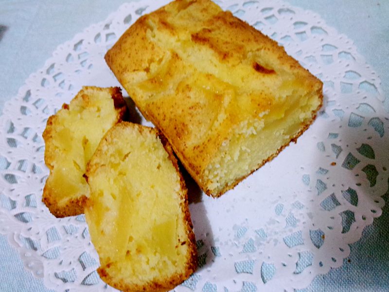 蘋果檸檬磅蛋糕
