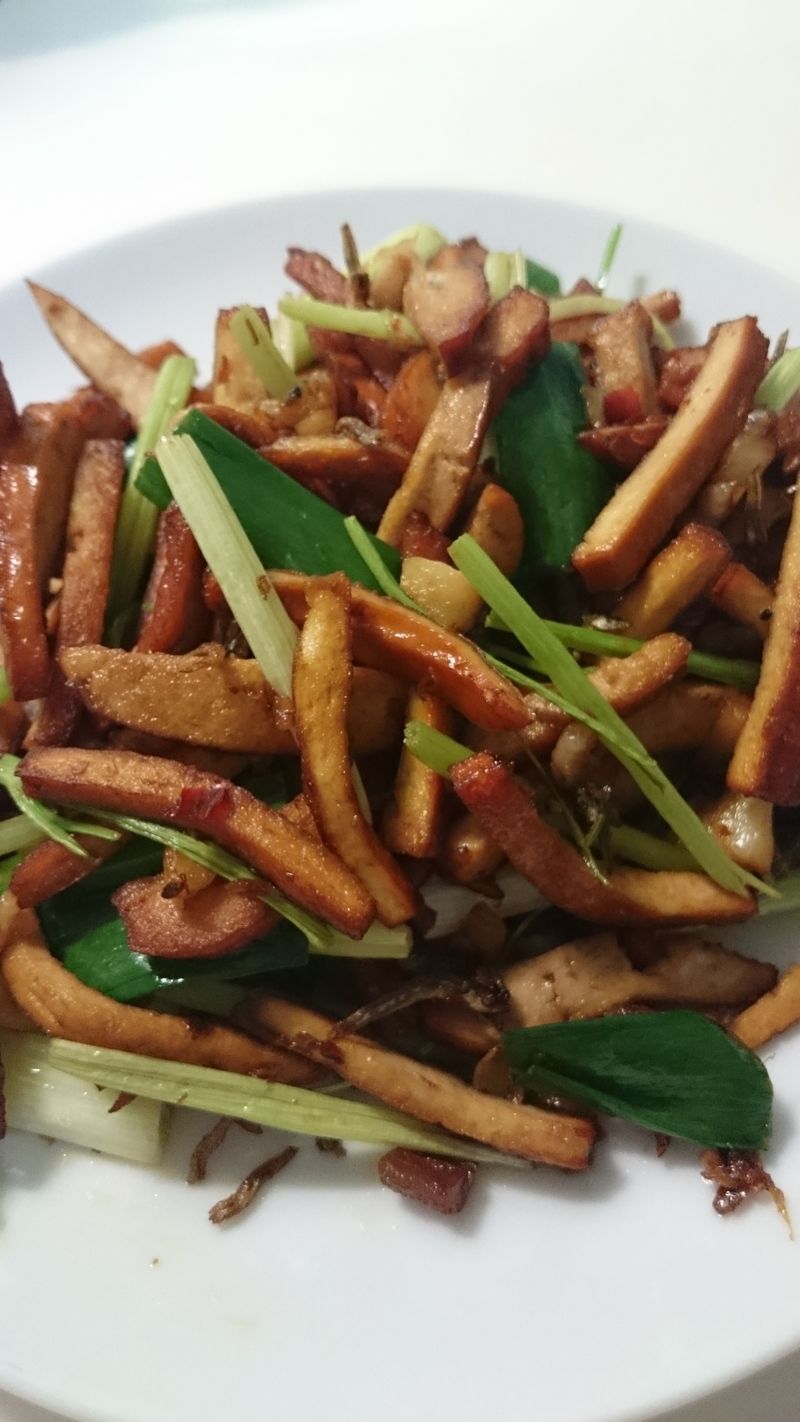 干貝醬炒豆干