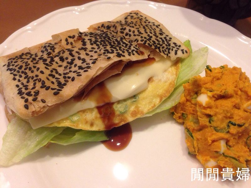 黑芝麻燒餅
