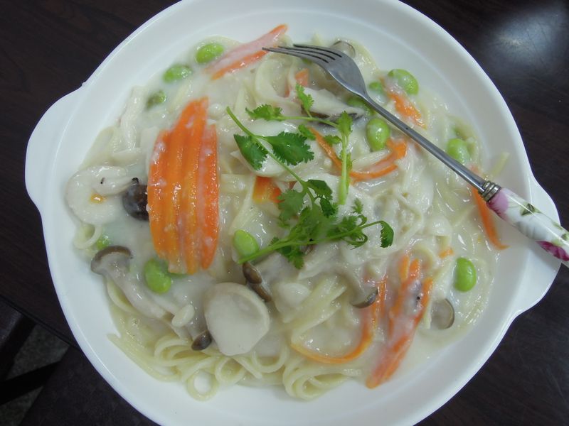 素食白醬菇菇麵