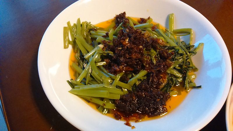 肉燥空心菜-LYJ青年廚房