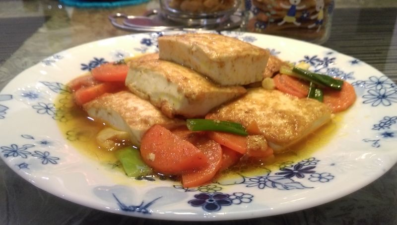 咖哩醬燒豆腐『牛頭牌咖哩新食代』