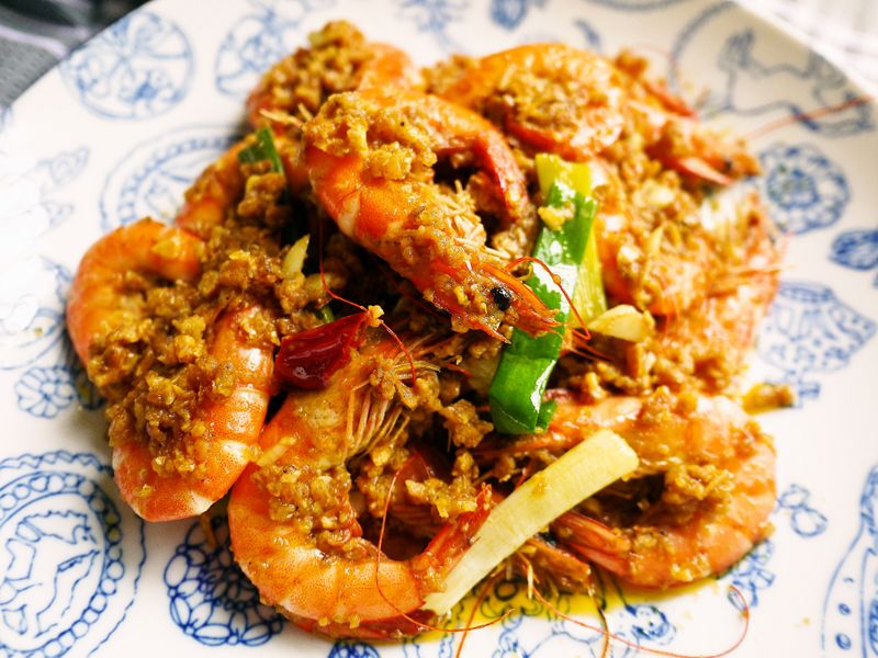 避風塘咖哩炒蝦【牛頭牌咖哩新食代】