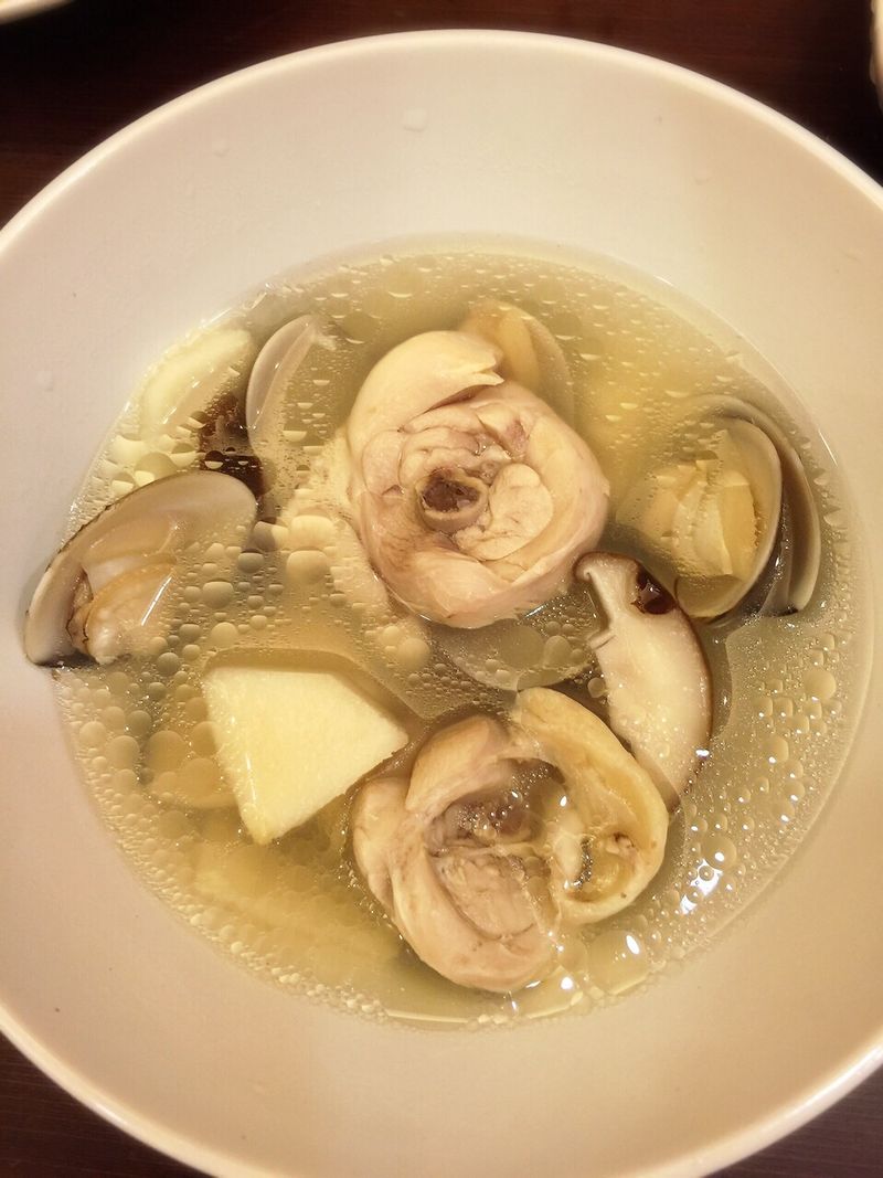 筍菇雞湯