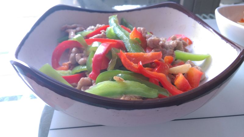 青椒肉絲