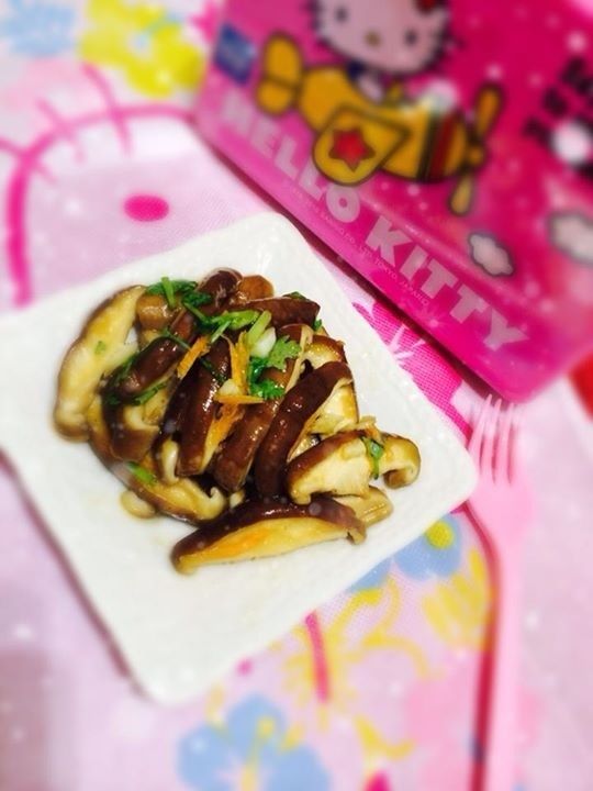 新鮮香菇涼拌小菜