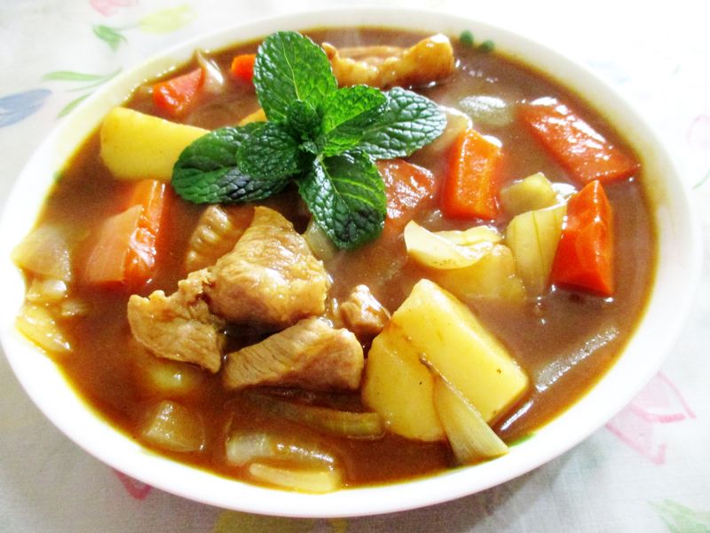和風日式咖哩飯~簡易作法分享