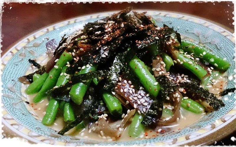 蒜味味噌涼拌食蔬